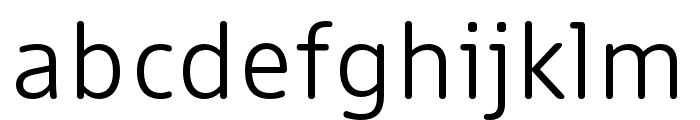 Dico Sans Soft Regular Font LOWERCASE