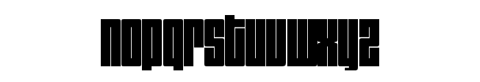 Dimensions 600R Font LOWERCASE