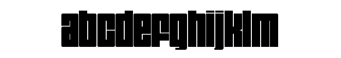 Dimensions 700R Font LOWERCASE