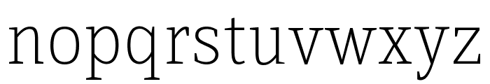 Directa Serif Variable Regular Font LOWERCASE