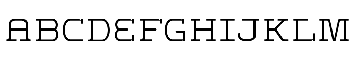 Discourse Middle Light Shadow Font LOWERCASE