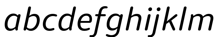 Dita Cd Italic Font LOWERCASE