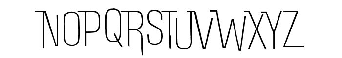 DoUbLeBaSs Thin Font LOWERCASE