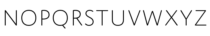 Domus Titling Extralight Font UPPERCASE