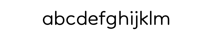 Dongle Light Font LOWERCASE