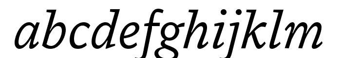 Dovetail MVB Italic Font LOWERCASE