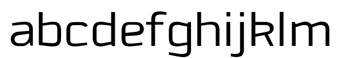 Downtempo Light Regular Font LOWERCASE