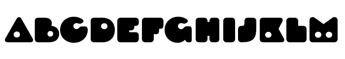Droog Heavy Font LOWERCASE