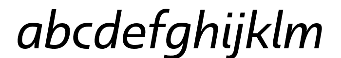 Dulcian Cond Regular Italic Font LOWERCASE