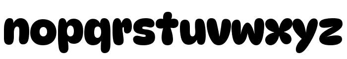 DynaPuff Bold Font LOWERCASE