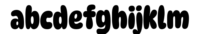 DynaPuff Condensed Bold Font LOWERCASE