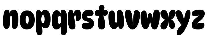 DynaPuff Condensed Bold Font LOWERCASE