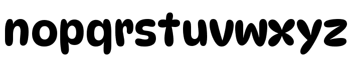 DynaPuff Medium Font LOWERCASE