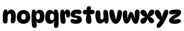 DynaPuff SemiBold Font LOWERCASE