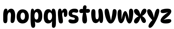 DynaPuff SemiCondensed Medium Font LOWERCASE