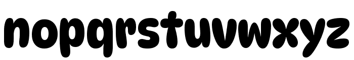 DynaPuff SemiCondensed SemiBold Font LOWERCASE