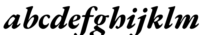 EB Garamond ExtraBold Italic Font LOWERCASE