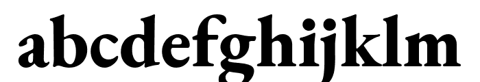 EB Garamond ExtraBold Font LOWERCASE
