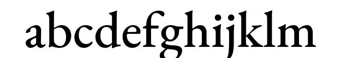 EB Garamond Medium Font LOWERCASE