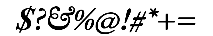 EB Garamond SemiBold Italic Font OTHER CHARS