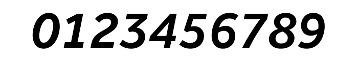 Effra CC SemiBold Italic Font OTHER CHARS