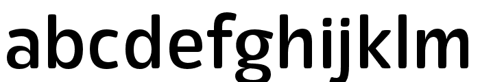 Eigerdals Medium Font LOWERCASE