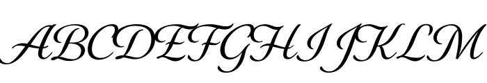 Elaina Script Regular Font UPPERCASE