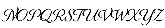 Elaina Script Regular Font UPPERCASE