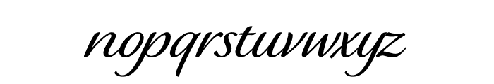 Elaina Script Regular Font LOWERCASE