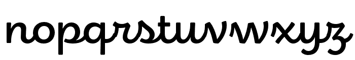 Eldwin Script SemiBold Font LOWERCASE