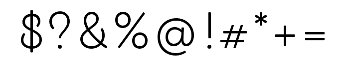 Eldwin Script Thin Font OTHER CHARS