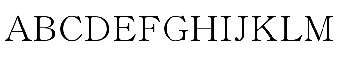 Elegant W3 Font UPPERCASE