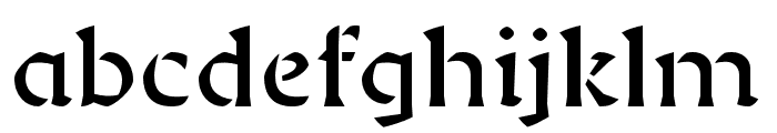 Ella Brutalist Regular Font LOWERCASE