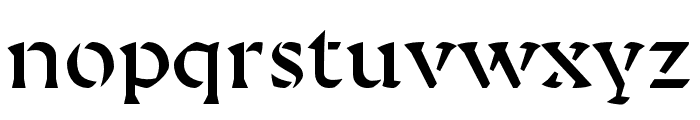 Ella Brutalist Regular Font LOWERCASE