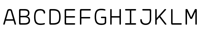 Ellograph CF Extra Light Font UPPERCASE