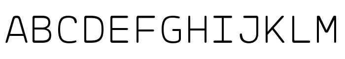 Ellograph CF Light Font UPPERCASE