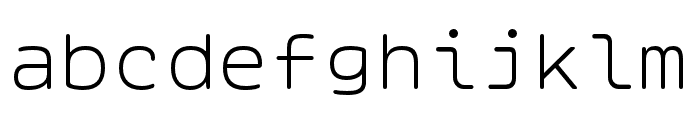 Ellograph CF Light Font LOWERCASE