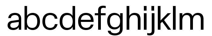 Elza Regular Font LOWERCASE