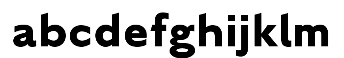 English Grotesque Bold Font LOWERCASE