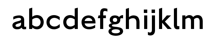 English Grotesque Light Font LOWERCASE