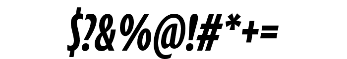 Eric Machat Headline SemiBold Italic Font OTHER CHARS