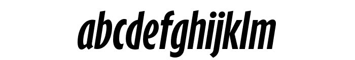 Eric Machat Headline SemiBold Italic Font LOWERCASE