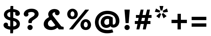 Ernestine Pro Bold Font OTHER CHARS