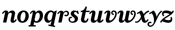 Ernst Bold Italic Font LOWERCASE