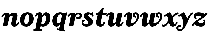 Ernst ExtraBold Italic Font LOWERCASE