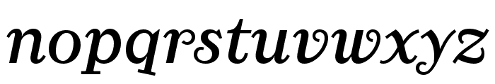 Ernst Medium Italic Font LOWERCASE