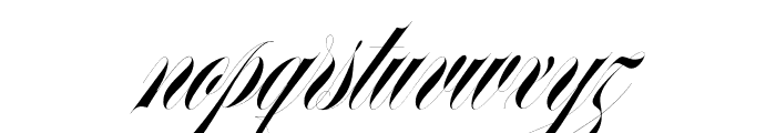 Erotica Inline Font LOWERCASE