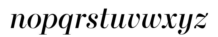 Escrow Banner Condensed Italic Font LOWERCASE