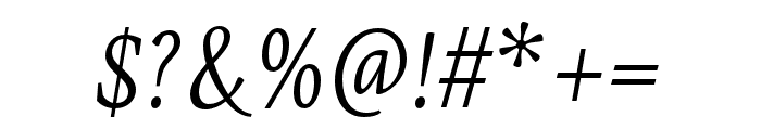 Eskapade Fraktur Italic Font OTHER CHARS