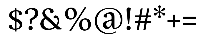 Eskorte Arabic Regular Font OTHER CHARS